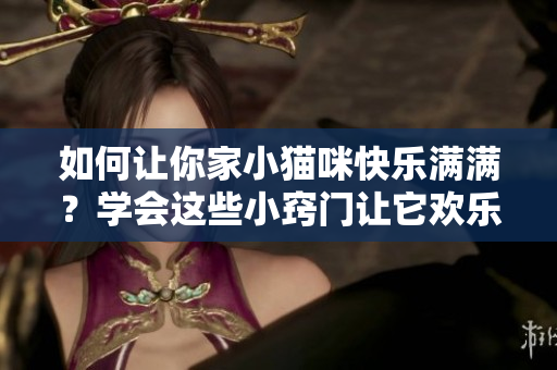 如何讓你家小貓咪快樂滿滿？學(xué)會這些小竅門讓它歡樂無比!