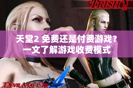 天堂2 免費還是付費游戲？一文了解游戲收費模式
