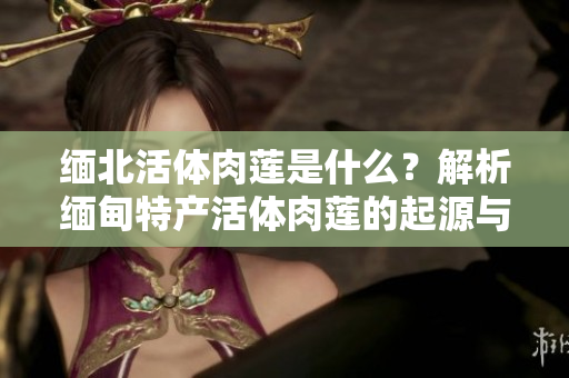 緬北活體肉蓮是什么？解析緬甸特產(chǎn)活體肉蓮的起源與特點(diǎn)