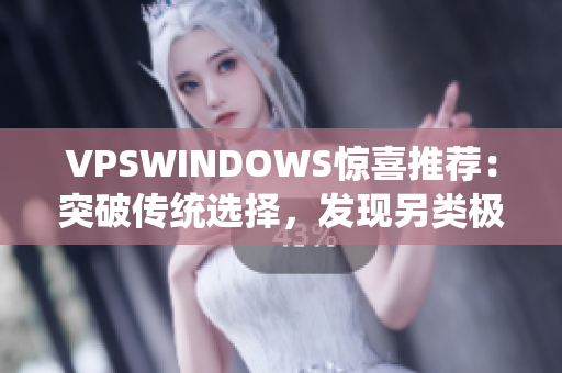 VPSWINDOWS驚喜推薦：突破傳統(tǒng)選擇，發(fā)現(xiàn)另類極致性能