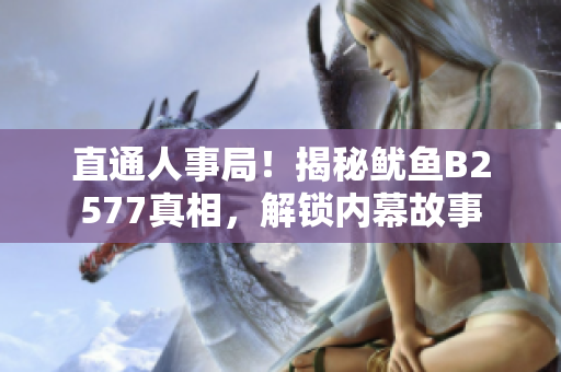 直通人事局！揭秘魷魚B2577真相，解鎖內(nèi)幕故事