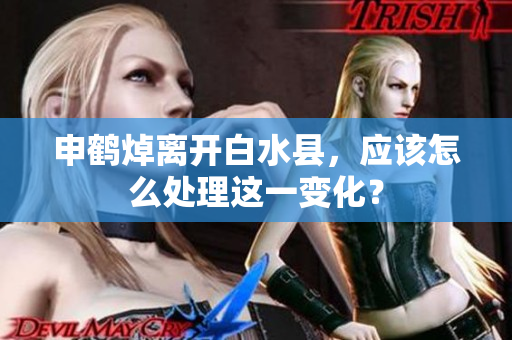 申鶴焯離開(kāi)白水縣，應(yīng)該怎么處理這一變化？