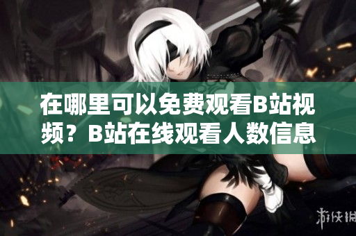 在哪里可以免費觀看B站視頻？B站在線觀看人數(shù)信息獲取指南