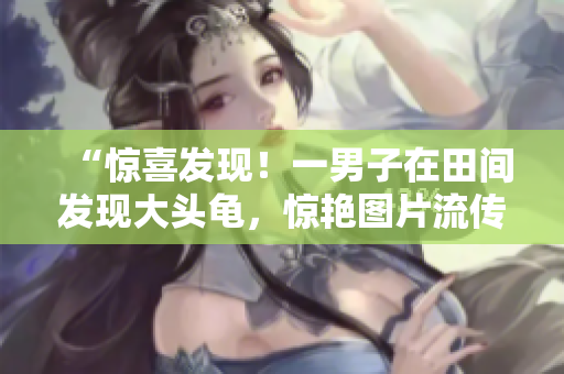 “驚喜發(fā)現(xiàn)！一男子在田間發(fā)現(xiàn)大頭龜，驚艷圖片流傳網(wǎng)絡(luò)，引發(fā)熱議”