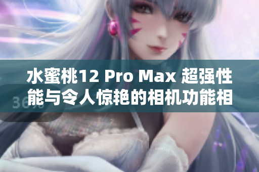 水蜜桃12 Pro Max 超強(qiáng)性能與令人驚艷的相機(jī)功能相得益彰