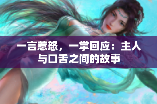 一言惹怒，一掌回應(yīng)：主人與口舌之間的故事