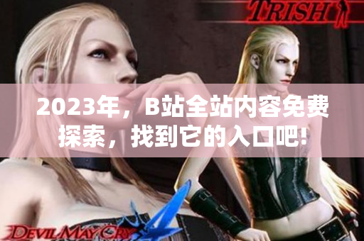 2023年，B站全站內(nèi)容免費探索，找到它的入口吧!