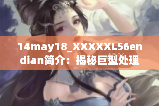 14may18_XXXXXL56endian簡(jiǎn)介：揭秘巨型處理器的技術(shù)細(xì)節(jié)