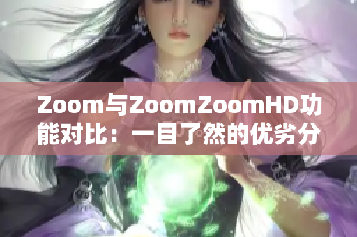 Zoom與ZoomZoomHD功能對比：一目了然的優(yōu)劣分析