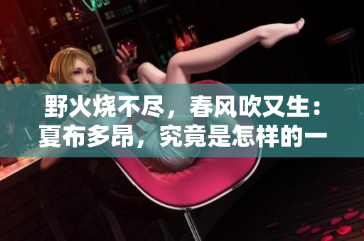 野火燒不盡，春風(fēng)吹又生：夏布多昂，究竟是怎樣的一本書？