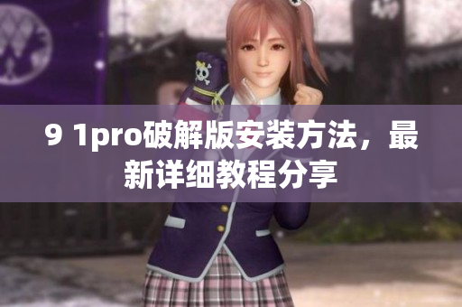 9 1pro破解版安裝方法，最新詳細教程分享