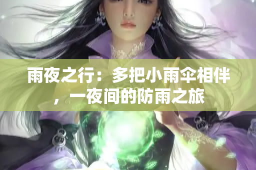 雨夜之行：多把小雨傘相伴，一夜間的防雨之旅