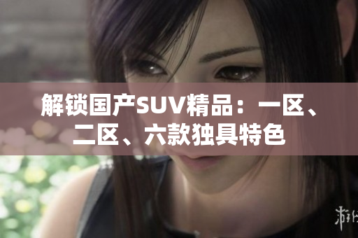 解鎖國(guó)產(chǎn)SUV精品：一區(qū)、二區(qū)、六款獨(dú)具特色