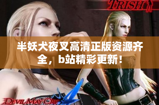 半妖犬夜叉高清正版資源齊全，b站精彩更新！