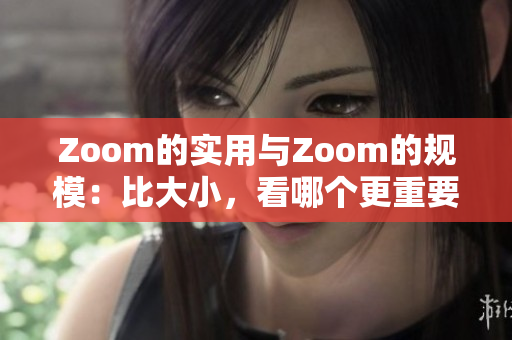 Zoom的實(shí)用與Zoom的規(guī)模：比大小，看哪個(gè)更重要