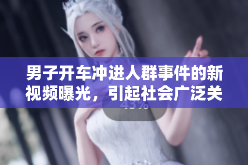 男子開車沖進人群事件的新視頻曝光，引起社會廣泛關注