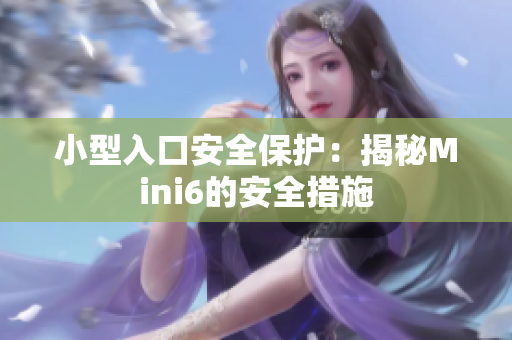 小型入口安全保護：揭秘Mini6的安全措施