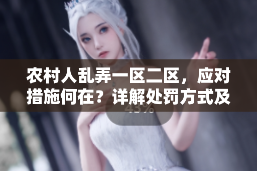農(nóng)村人亂弄一區(qū)二區(qū)，應(yīng)對措施何在？詳解處罰方式及影響評估