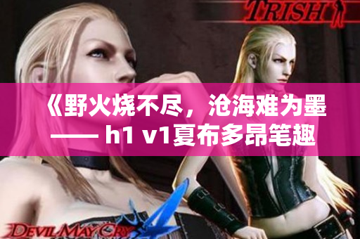 《野火燒不盡，滄海難為墨 —— h1 v1夏布多昂筆趣閣全新火爆小說系列》