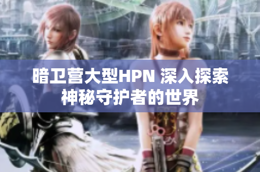 暗衛(wèi)營大型HPN 深入探索神秘守護者的世界