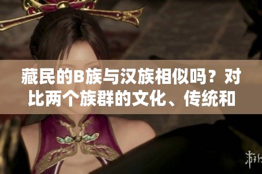 藏民的B族與漢族相似嗎？對(duì)比兩個(gè)族群的文化、傳統(tǒng)和生活方式