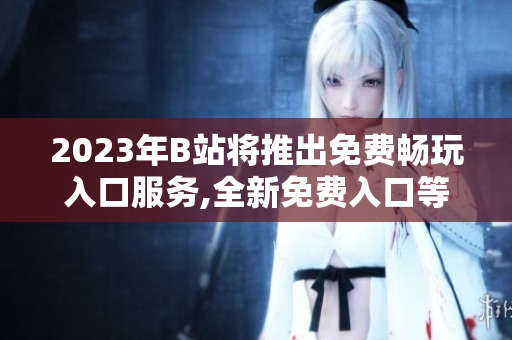 2023年B站將推出免費暢玩入口服務,全新免費入口等你來體驗