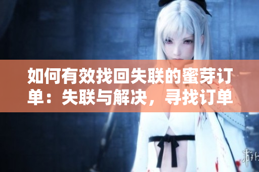 如何有效找回失聯(lián)的蜜芽訂單：失聯(lián)與解決，尋找訂單實(shí)用指南