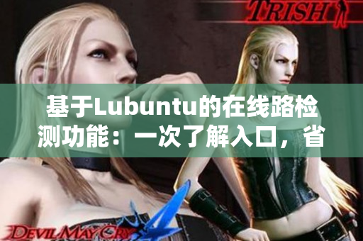 基于Lubuntu的在線路檢測(cè)功能：一次了解入口，省時(shí)又便捷