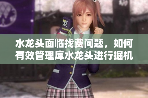 水龍頭面臨找費問題，如何有效管理庫水龍頭進(jìn)行掘機操作