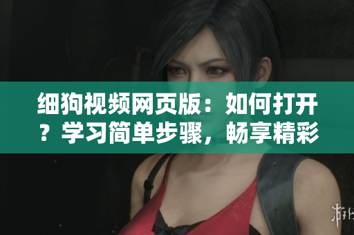 細(xì)狗視頻網(wǎng)頁版：如何打開？學(xué)習(xí)簡(jiǎn)單步驟，暢享精彩內(nèi)容
