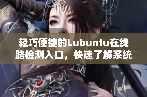輕巧便捷的Lubuntu在線路檢測入口，快速了解系統(tǒng)狀況