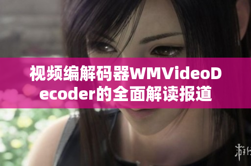 視頻編解碼器WMVideoDecoder的全面解讀報(bào)道