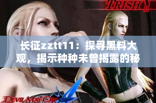 長征zztt11：探尋黑料大觀，揭示種種未曾揭露的秘辛