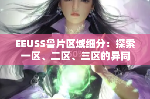 EEUSS魯片區(qū)域細(xì)分：探索一區(qū)、二區(qū)、三區(qū)的異同