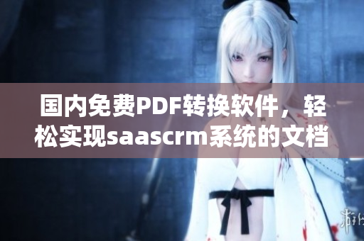 國內(nèi)免費PDF轉(zhuǎn)換軟件，輕松實現(xiàn)saascrm系統(tǒng)的文檔管理