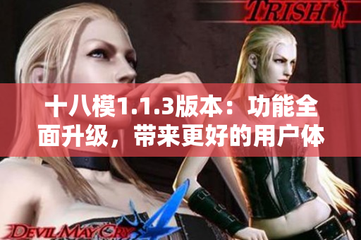 十八模1.1.3版本：功能全面升級，帶來更好的用戶體驗