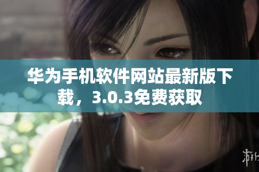 華為手機軟件網(wǎng)站最新版下載，3.0.3免費獲取