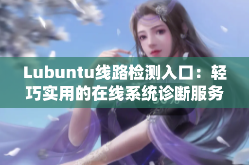 Lubuntu線路檢測(cè)入口：輕巧實(shí)用的在線系統(tǒng)診斷服務(wù)