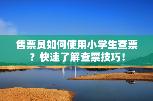 售票員如何使用小學生查票？快速了解查票技巧！