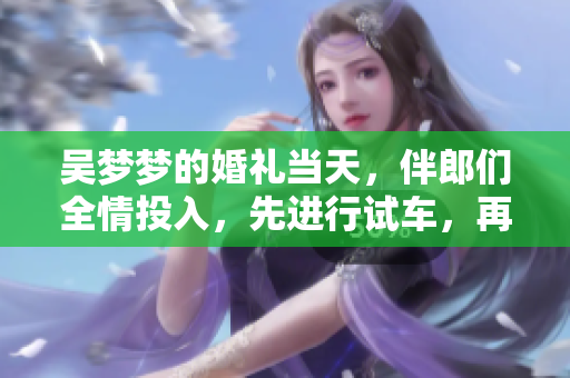 吳夢夢的婚禮當(dāng)天，伴郎們?nèi)橥度?，先進(jìn)行試車，再搬家，全程熱鬧非凡