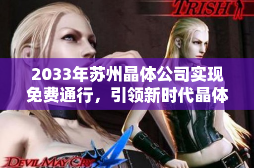 2033年蘇州晶體公司實現(xiàn)免費通行，引領新時代晶體科技創(chuàng)新