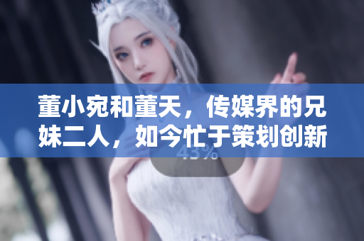 董小宛和董天，傳媒界的兄妹二人，如今忙于策劃創(chuàng)新節(jié)目，展現(xiàn)新視野。