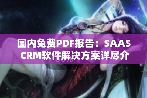 國(guó)內(nèi)免費(fèi)PDF報(bào)告：SAAS CRM軟件解決方案詳盡介紹