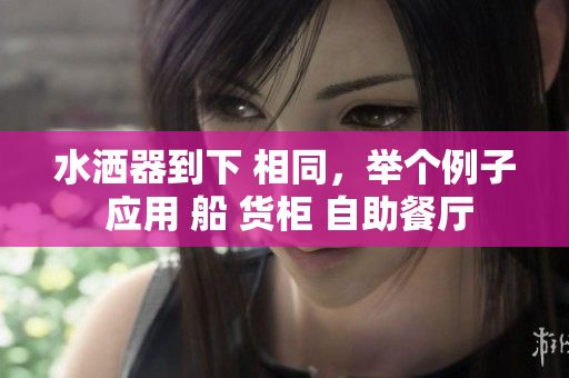 水灑器到下 相同，舉個(gè)例子 應(yīng)用 船 貨柜 自助餐廳