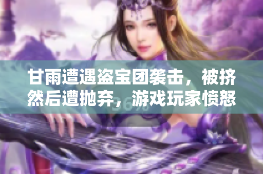 甘雨遭遇盜寶團(tuán)襲擊，被擠然后遭拋棄，游戲玩家憤怒表示